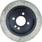 Centric Parts Sport Cross Drilled Brake Rotor, 128.34066L 128.34066L - alternate 5